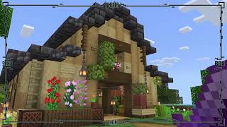 Minecraft Barn Walkthrough  Craft All Night  Song [upl. by Cousins785]