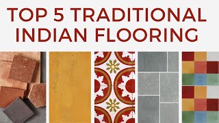 Interior design  Top 5 Indian flooring options [upl. by Balch]