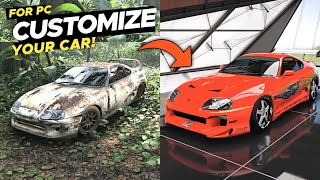 Top 10 Car Games with the Most Insane Vehicle Customization on PC [upl. by Lemej]