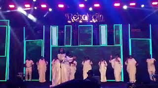 Wow😱 AchiaaMusic surprised everyone with electrifying performance at Women In Worship24 god faith🔥 [upl. by Noraj854]