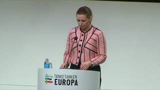 Europakonferencen 2019 Mette Frederiksen [upl. by Enomas]