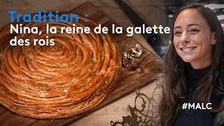 Tradition  Nina la reine de la galette des rois [upl. by Bennion]