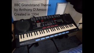 BBC Grandstand Theme Cover on a Yamaha PSS790 by Anthony DAmico [upl. by Daenis756]