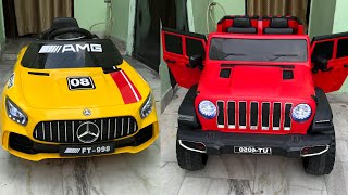 RC Mercedes Car amp Powerful 4x4 RC Jeep  Unboxing amp Testing  Shamshad Maker🔥🔥 [upl. by Monika]