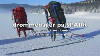 Drømmedager på Spark  kick sledges in Norway [upl. by Aned]