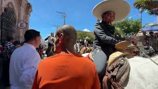 PEREGRINACIÓN DE CHARROS A LA VIRGEN DE LA SOLEDAD [upl. by Anahsek]