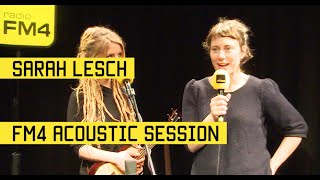 SARAH LESCH  Sorry Baby  FM4 Session 2016 [upl. by Anaxor]