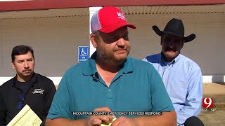 McCurtain County Officials Provide Update On Idabel Tornado [upl. by Cornel374]