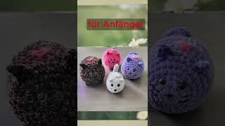 Dicke Katze häkeln für Anfänger 🩷 Kater häkeln 🐈‍⬛ Schritt für Schritt  amigurumi katze [upl. by Shulman513]