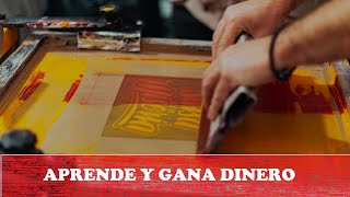 1er CURSO quotGRATISquot de SERIGRAFIA textil NIVEL PRINCIPIANTES [upl. by Notnyw]