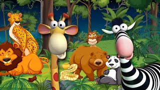 Gazoon  Escape The Jungle  Funny Animated Movie All Episodes  Cartoon For Kids [upl. by Anisah]