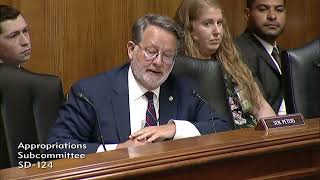 Senator Peters Questions VA Secretary at Appropriations Committee Hearing 050224 [upl. by Oznarol]