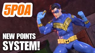 KNIGHTFALL NIGHTWING AND NEW POINTS SYSTEM McFarlane Toys DC Multiverse Action Figure Review [upl. by Kristofor213]