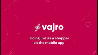 Going live as a shopper on the mobile app [upl. by Yecaj]