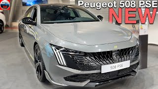 All New PEUGEOT 508 PSE Hybrid4 360 2024  FIRST LOOK exterior interior [upl. by Celio]