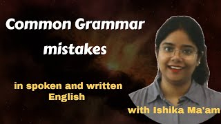 Common Grammar mistakes in spoken and written English  namasteenglish hinkhoj [upl. by Aciria]