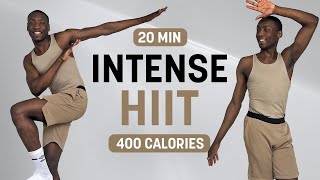 20 MIN INTENSE HIIT WORKOUT  300 Calories  Full Body Fat Burn  No Equipment  Super Sweaty [upl. by Moritz]