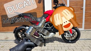 Ducati Multistrada 1200  broken crankshaft and completely rebuild 🏍️🛠️ Ducati Rebuild [upl. by Mazel]