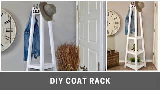 DIY Coat Rack [upl. by Banky]