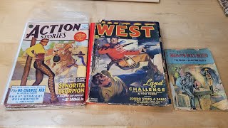 Very rare Western vintage paperbacks and pulps from the bookshelf [upl. by Eitsirk]