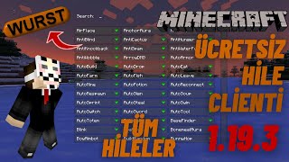 Minecraft Hile Nasıl İndirilir Detaylı Anlatım  Tüm Hileler Mevcut  2023 Güncel  Aim Bot  Esp [upl. by Atirec]