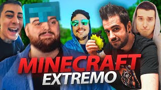 EL PEOR GAMEPLAY DE MINECRAFT DE LA HISTORIA con Auron Nil Perxitaa y Fargan [upl. by Zweig469]