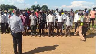 VISITA DE GERALDO CARVALHO À VILA AUTÁRQUICA DE NHAMATANDA E LOCALIDADE DE CHIRASSICUA [upl. by Denoting]