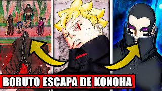 BORUTO ESCAPA DE PRISIÓN 😱 Boruto two blue vortex manga 14 resumen [upl. by Odelle]