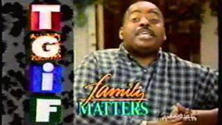 1995 Family Matters TGIF TV Spot [upl. by Whit741]