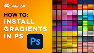 How To Install Gradients in Photoshop 2024  Photoshop Gradient Tutorial  Gradient Pack Download [upl. by Morrie]