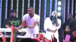 TGT Tyrese Ginuwine Tank perform quotPonyquot live at Universal City Walk [upl. by Aiekam]