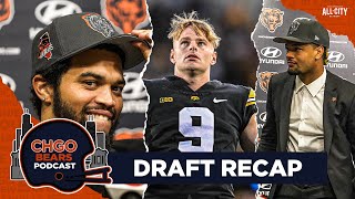 DRAFT RECAP Caleb Williams amp Rome Odunze Alter Course of Chicago Bears Franchise  CHGO Bears Pod [upl. by Ellednek675]