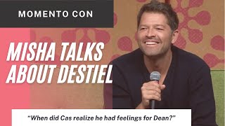 Misha Collins talks openly about Destiel at Momento Con [upl. by Alfreda]