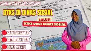 Cara Mengurus DTKS di Dinas Sosial [upl. by Blumenfeld]