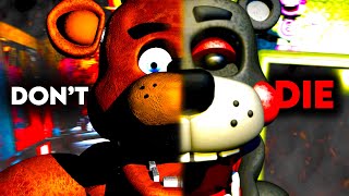 FNAF But If I Get JUMPSCARED I Restart From FNAF 1 [upl. by Norihs334]