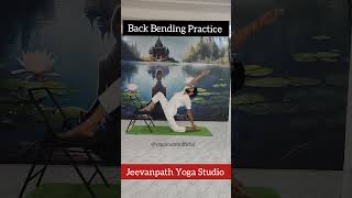 Back Bending Practice  Back bending yoga shorts youtubeshorts trending backbending ytshorts [upl. by Garibold]