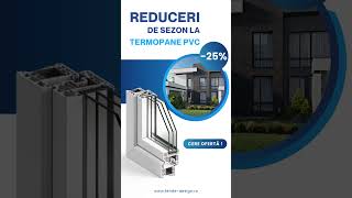 Termopane PVC Premium acum la 25 reducere Profită ACUM salamander tamplarie geamuripvc tende [upl. by Celestyna]