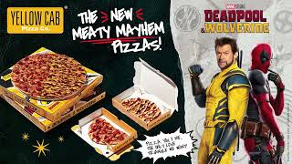 Welcome to Yellow Cab’s most epic and tastiest teamup ever with Deadpool amp Wolverine [upl. by Coy]