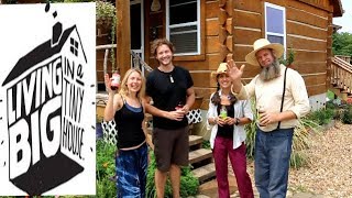 LIVING BIG IN A TINY HOUSE MEETS OFF GRID with DOUG and STACY [upl. by Ahsitaf671]