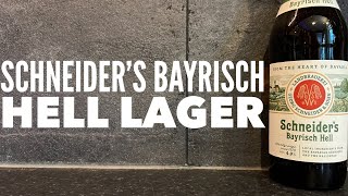 Schneiders Bayrisch Hell By Georg Schneider amp Son LandBrauerei  German Craft Beer Review [upl. by Elmajian]