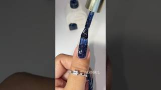 🌌HemaFree Gel Polish  156 Endless Night nails naildesigns nailart [upl. by Imiaj506]