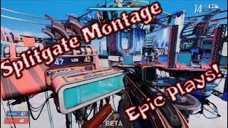 Splitgate Montage  Epic Plays [upl. by Acisse]