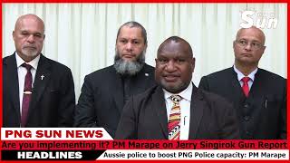 Is PM Marape going to implement Jerry Singarok Gun Reportpngsun8958 [upl. by Edwine]