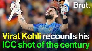 Virat Kohli on his ICC “Shot of the Century” [upl. by Maffei]