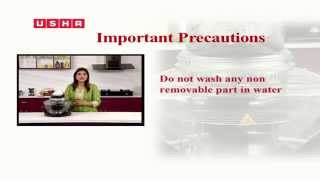 Usha Halogen Oven Safety Demo Video [upl. by Dewhirst]