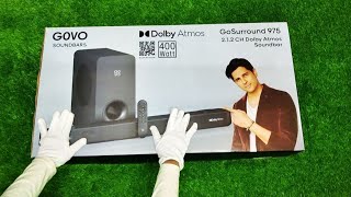 govo sound bar 975  Dolby Atmos  400 W [upl. by Dorrej91]