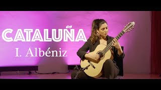 CATALUÑA ISAAC ALBÉNIZ played by Andrea González Caballero  Suite española op47 [upl. by Arodnap665]