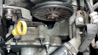 2007 Cadillac DTS water pump pulley was difficult to remove [upl. by Ballman970]