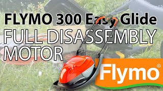 🛠 How To Disassembly Flymo 300 Easy Glide Full Disassembly up to Motor DIY [upl. by Aenehs444]