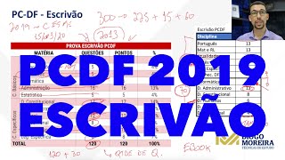 EDITAL PCDF Escrivão DICAS de estudo [upl. by Eindys]